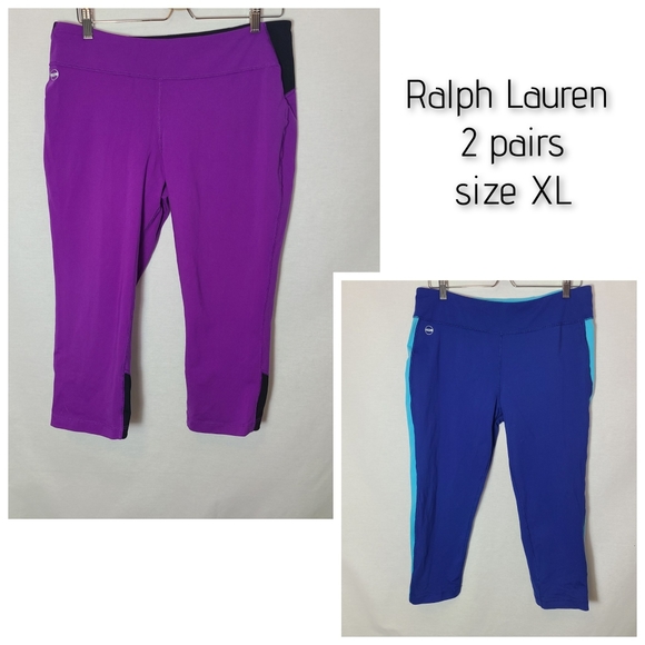 Lauren Ralph Lauren Pants - 2 pairs of Ralph lauren active leggings- XL